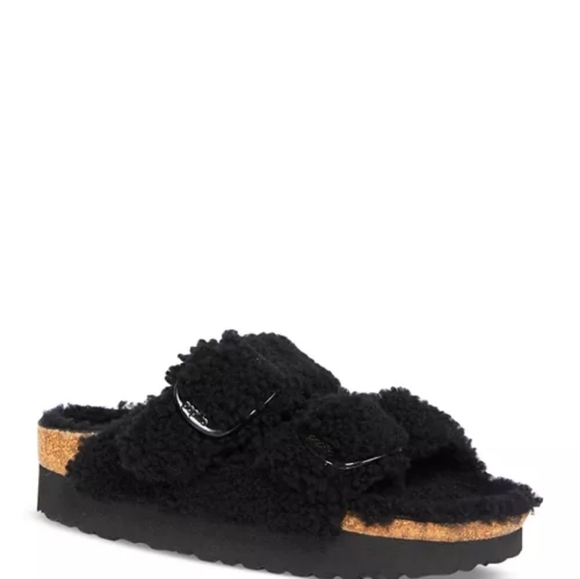 Birkenstock Papillio Arizona Teddy  Shearling 41 NWT 10 /10.5 - Picture 1 of 7